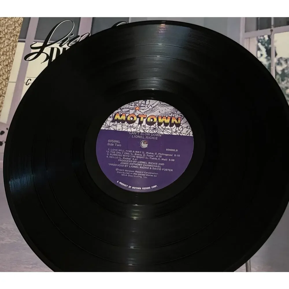 Lionel Richie Can't Slow Down Vinyl LP 1983 Motown 6059ML Gatefold - Picture 7 of 7